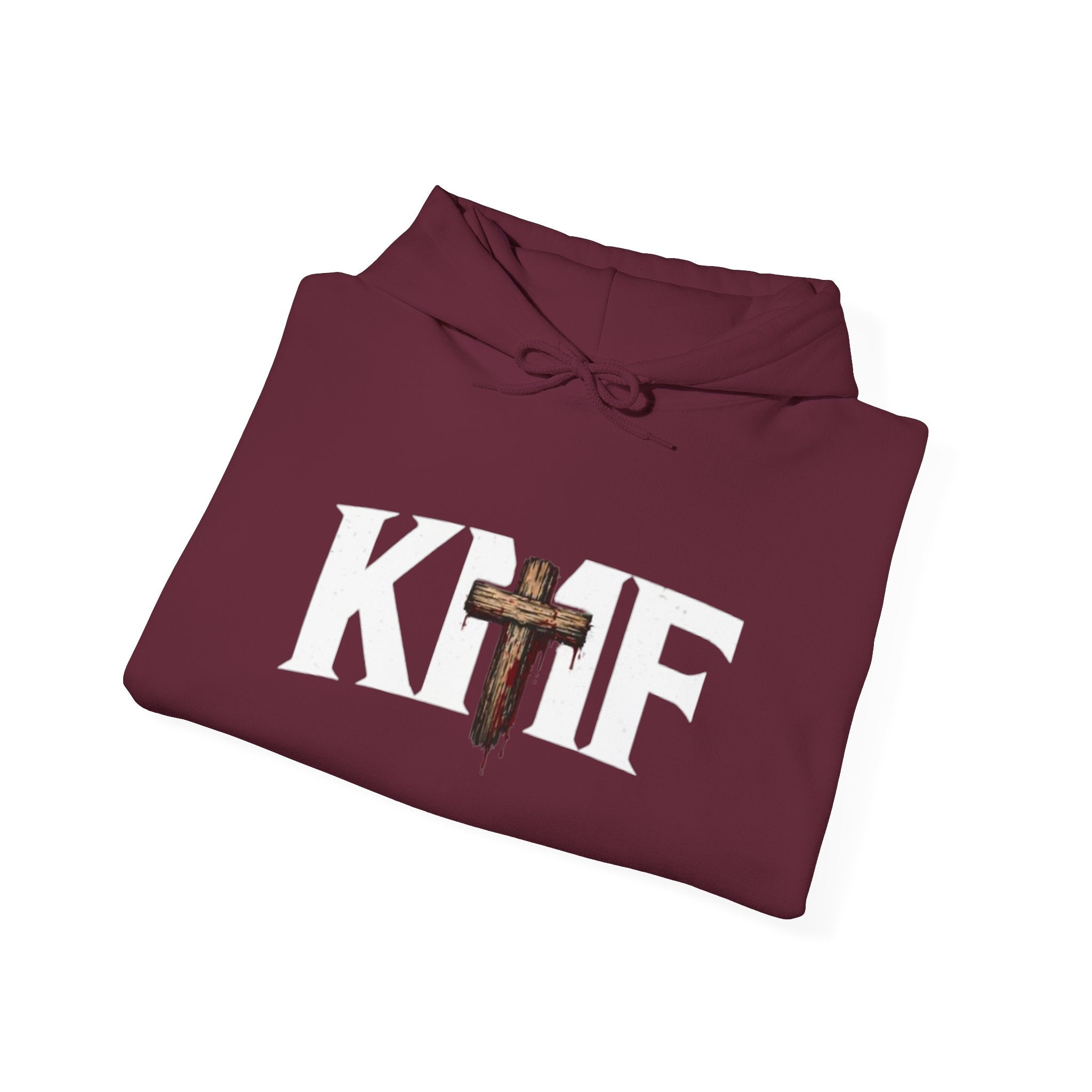 Kill My Flesh Cross Hoodie — Christian Faith Religious Pullover