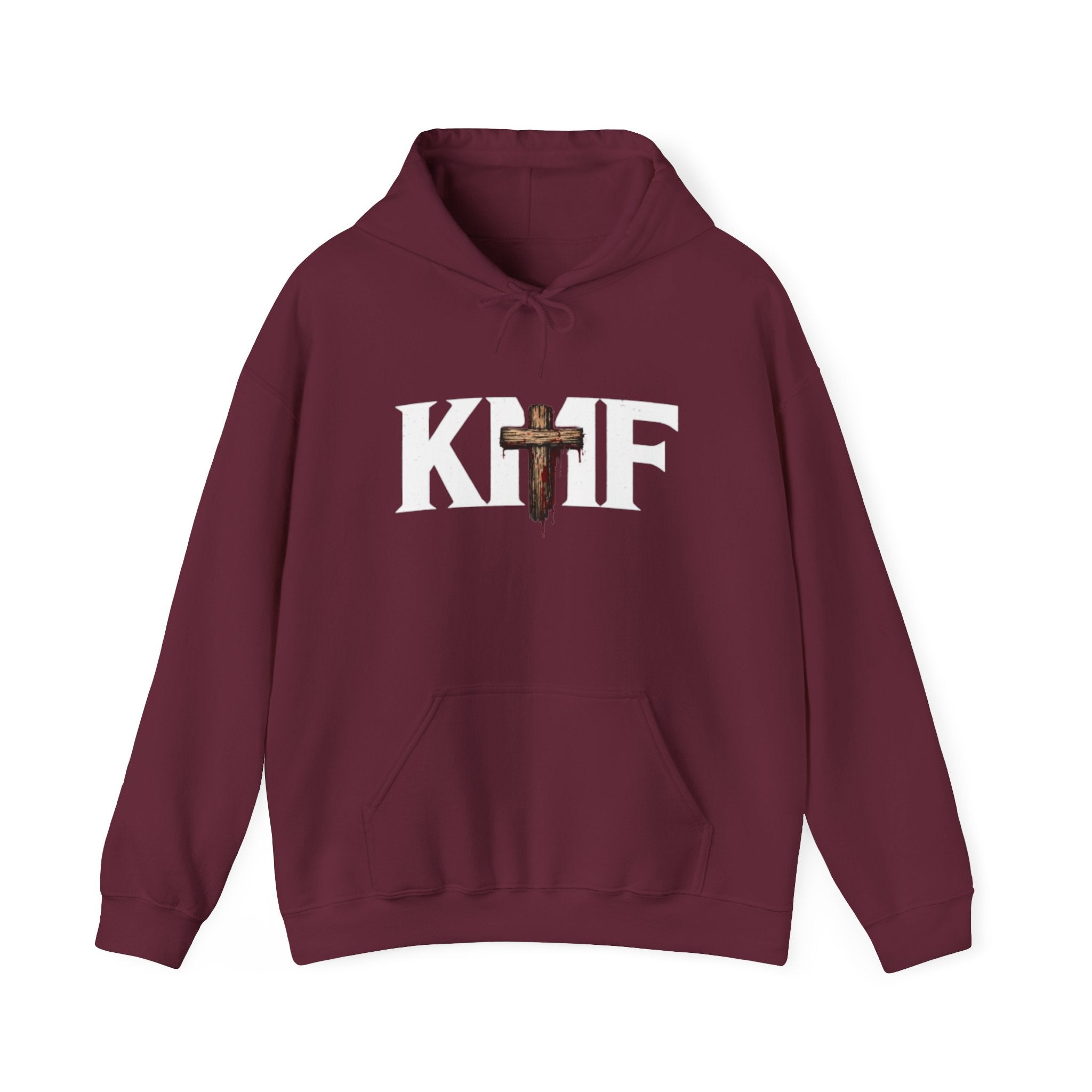Kill My Flesh Cross Hoodie — Christian Faith Religious Pullover